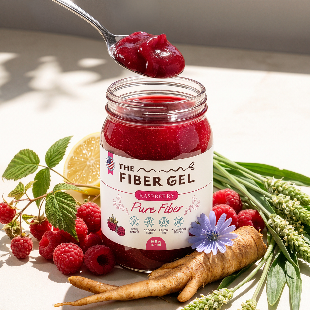 Raspberry Fiber Gel
